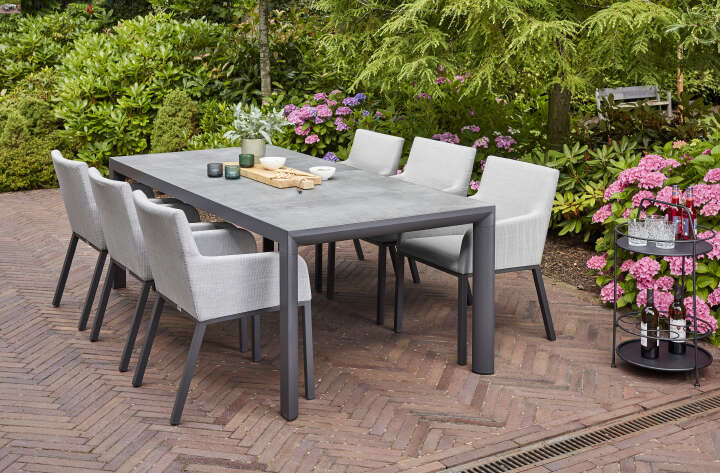 siena GARDEN Dining Tisch Carlos 220/100/74cm